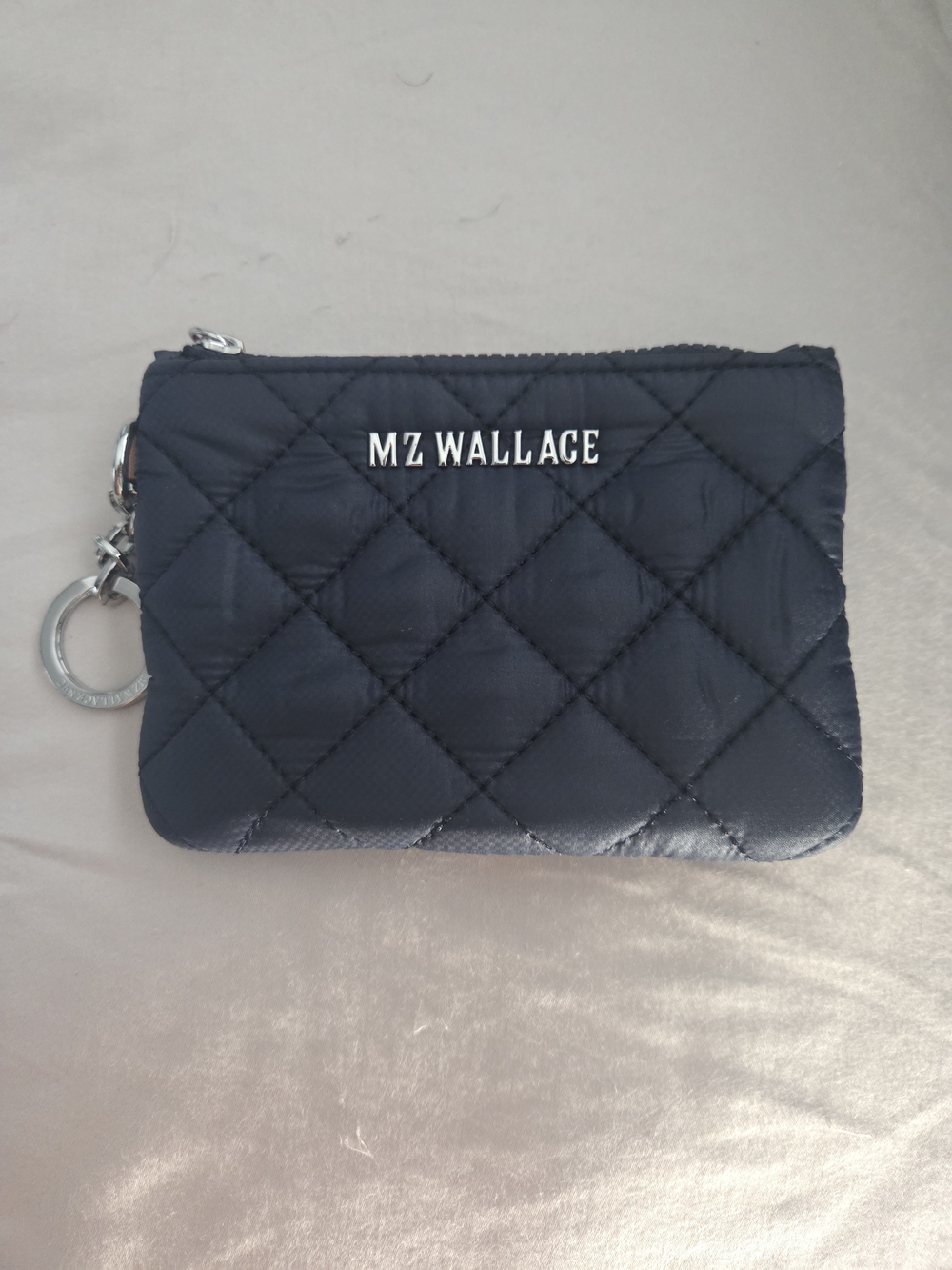 MZ Wallace Quilted Coin Pouch - Navy